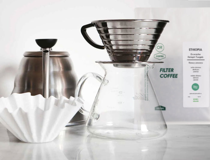 Coffee filter method Kalita