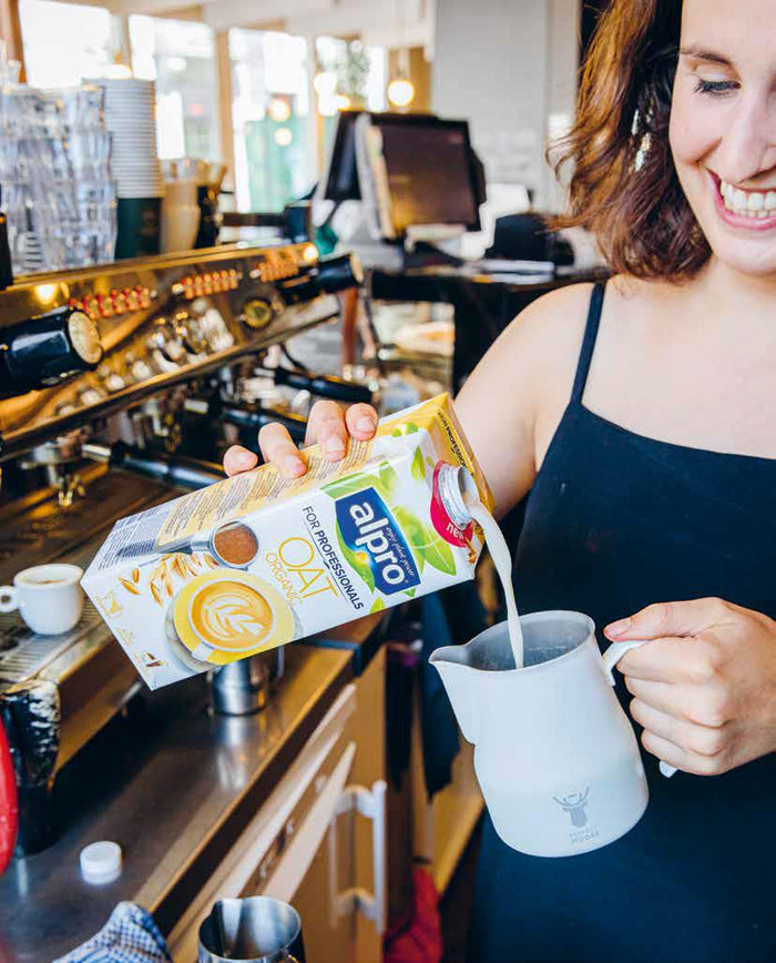 Alternative milk for cappuccino