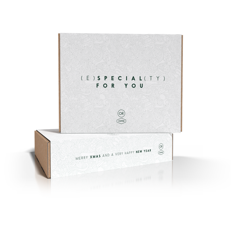 Coffret cadeau de café de spécialité pour espresso et filtre