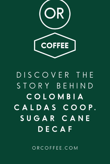 Colombia Sugarcane Decaf info cards 50pcs