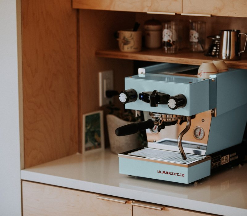 La Marzocco Linea Micra - Blue with free gift worth €130