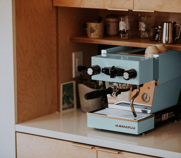 La Marzocco Linea Micra - Blue with free gift worth €130